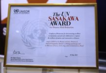 NO JAPÃO, DEFESA CIVIL CATARINENSE É PREMIADA PELA ONU