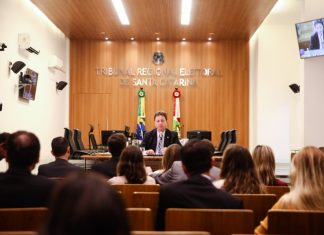 PRESIDENTE DO TRE/SC DEMONSTRA PREOCUPAÇÃO COM “POLARIZAÇÃO POLÍTICA”