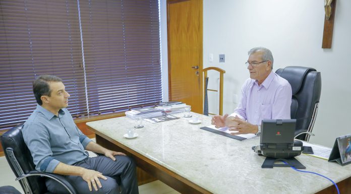 GOVERNADOR ELEITO VISITA PRESIDENTE DA ASSEMBLEIA LEGISLATIVA/SC