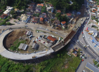 ENTREGA EM MARÇO: OBRAS DO ELEVADO DO RIO TAVARES ENTRAM EM FASE FINAL