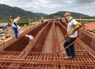OBRAS DO ELEVADO DO RIO TAVARES TERÃO TURNOS DIÁRIOS DE 21 HORAS