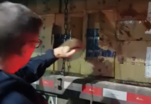 PRF REALIZA APREENSÃO DE VEÍCULO QUE TRANSPORTAVA CERCA DE 500.000 MAÇOS DE CIGARRO EM JOINVILLE/SC