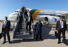 PRESIDENTE JAIR BOLSONARO CHEGA AOS ESTADOS UNIDOS PARA RECEBER HOMENAGEM