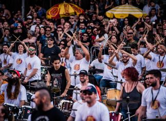 ORQUESTRA DE BATERIAS REALIZA SHOW EM FLORIANÓPOLIS NESTE DOMINGO