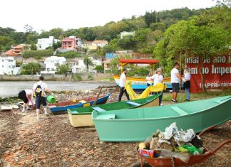 PMF: MUTIRÃO REALIZA LIMPEZA E RECOLHIMENTO DE LIXO DAS PRAIAS