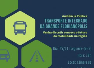 AUDIÊNCIA PÚBLICA VAI DECIDIR SE PALHOÇA PARTICIPARÁ DO SISTEMA INTEGRADO DE TRANSPORTE COLETIVO DA REGIÃO METROPOLITANA