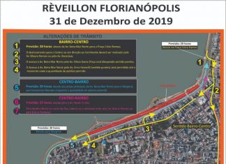 RÉVEILLON FLORIANÓPOLIS: TRÂNSITO NA AVENIDA BEIRA MAR NORTE SERÁ ALTERADO