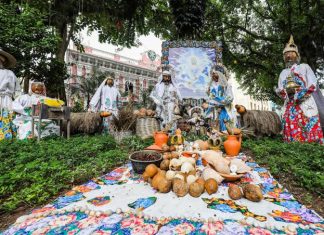 PRÊMIO DA ALEMANHA: PRESÉPIO ARTESANAL É INAUGURADO EM FLORIANÓPOLIS