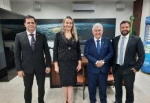 PALÁCIO DO PLANALTO: GOVERNADORA DANIELA REINEHR SE REÚNE COM O PRESIDENTE BOLSONARO