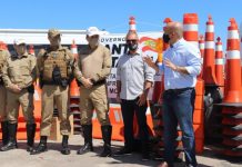 PONTES PEDRO IVO E COLOMBO SALLES:GOVERNO ENTREGA NOVOS EQUIPAMENTOS DE SEGURANÇA VIÁRIA