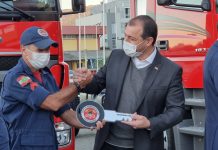 COM HONRARIAS GOVERNADOR MOISÉS PARTICIPA DOS 18 ANOS DE EMANCIPAÇÃO DO CORPO DE BOMBEIROS MILITAR