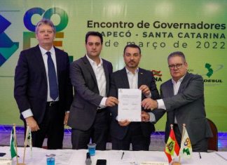 EM CHAPECÓ: GOVERNADORES DO SUL CRIAM PROGRAMA CONJUNTO PARA COMBATER DESMATAMENTOS