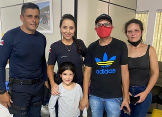 PALHOÇA: AGENTES DA GUARDA MUNICIPAL LOCALIZAM CRIANÇA DESAPARECIDA DOS PAIS