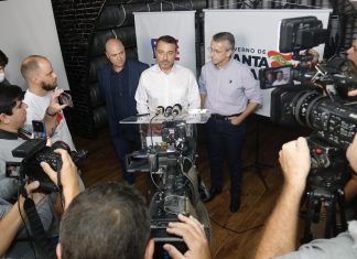 GOVERNADOR MOISÉS LIBERA RECURSOS PARA OBRAS DE INFRAESTRUTURA EM BLUMENAU