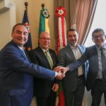 COM HOMENAGENS SC COMEMORA A CHEGADA DOS PRIMEIROS AÇORIANOS