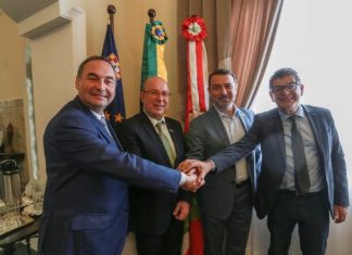 COM HOMENAGENS SC COMEMORA A CHEGADA DOS PRIMEIROS AÇORIANOS