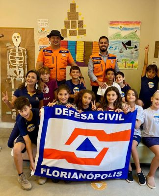 PREVENÇÃO: DEFESA CIVIL DE FLORIANÓPOLIS LANÇA PROGRAMA DE SEGURANÇA NAS ESCOLAS