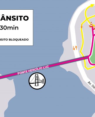 96 ANOS DA PONTE HERCÍLIO LUZ: TRÂNSITO DE VEÍCULOS SERÁ MODIFICADO NO ENTORNO DA TRAVESSIA