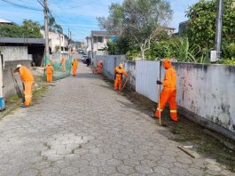 PREFEITURA EM AÇÃO: MUTIRÃO EM SÃO JOSÉ REVITALIZA BAIRRO IPIRANGA