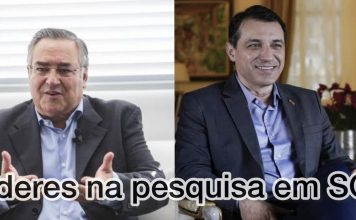 ELEIÇÕES 2022: CARLOS MOISÉS E RAIMUNDO COLOMBO LIDERAM PESQUISA EM SANTA CATARINA