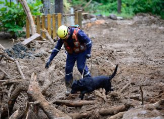 26 CIDADES ATINGIDAS: CHUVAS DEVEM CONTINUAR AMANHÃ EM SANTA CATARINA