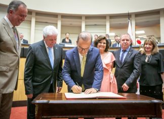 POSSE NA ALESC: JORGINHO MELLO GARANTE QUE “SOCIEDADE CATARINENSE VAI SE ORGULHAR DO GOVERNO”
