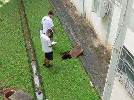 “SE LIGA NA REDE” REALIZA INSPEÇÕES SANITÁRIAS NO CAMPUS DA UFSC EM FLORIANÓPOLIS