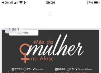 ALESC: COMEMORAÇÕES VÃO MARCAR O DIA INTERNACIONAL DA MULHER