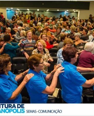 GRUPOS DE ATENÇÃO AOS IDOSOS PROMOVEM CONFRATERNIZAÇÃO DO PROGRAMA “FLORIPA 60+”