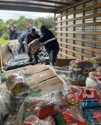 SEIS MORTES: FORTES CHUVAS VOLTARAM A CASTIGAR SANTA CATARINA NESTA SEGUNDA FEIRA