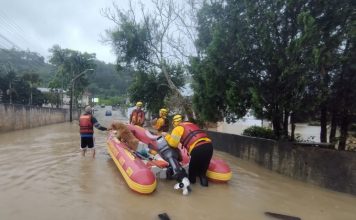 CHUVAS JÁ DECRETARAM SITUAÇÃO DE EMERGÊNCIA EM 139 CIDADES DE SANTA CATARINA