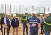 PREFEITURA COBRA AGILIDADE DA CASAN NAS OBRAS DA ESTAÇÃO DE ESGOTO EM SÃO JOSÉ
