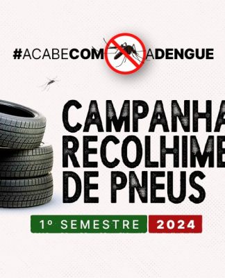 COMBATE À DENGUE: GOVERNO CHAMA MUNICÍPIOS PARA ADESÃO À CAMPANHA DE RECOLHIMENTO DE PNEUS