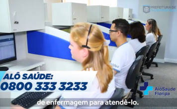 ALÔ SAÚDE REDUZ EM 95% OS ATENDIMENTOS PRESENCIAIS EM UNIDADES DE SAÚDE EM FLORIANÓPOLIS