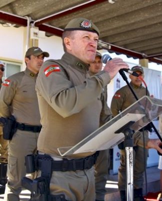 POLÍCIA MILITAR COMEMORA E PRESTA HOMENAGENS DO DIA DE TIRADENTES EM SANTA CATARINA