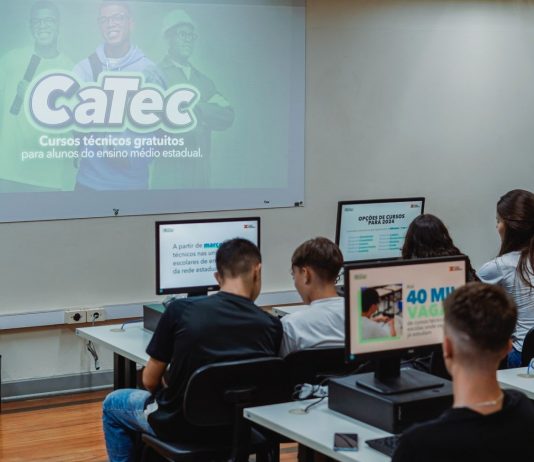 GOVERNO DE SC: MATRÍCULAS PARA OS CURSOS TÉCNICOS GRATUITOS (CaTec) TERMINAM AMANHÃ