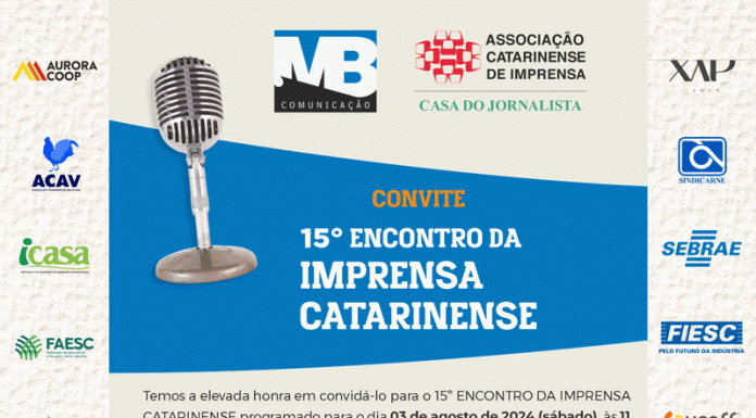 2024: ENCONTRO DA IMPRENSA CATARINENSE EM CHAPECÓ