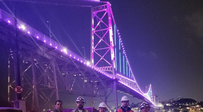 ILUMINAÇÃO CÊNICA DA PONTE HERCÍLIO LUZ: NOVO TESTE TÉCNICO SERÁ REALIZADO AMANHÃ