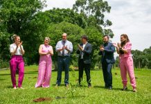 ‘ALESC ITINERANTE”EM CHAPECÓ: DEFESA DO MEIO AMBIENTE COM PLANTIO DE MUDAS DE ÁRVORES NATIVAS