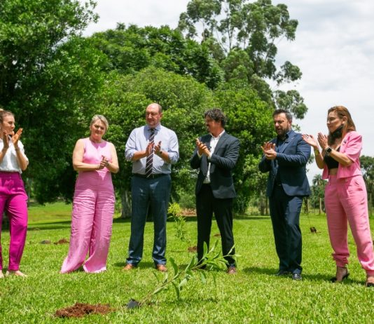 ‘ALESC ITINERANTE”EM CHAPECÓ: DEFESA DO MEIO AMBIENTE COM PLANTIO DE MUDAS DE ÁRVORES NATIVAS