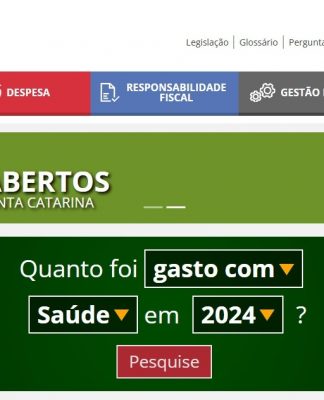 TRANSPARÊNCIA PÚBLICA: GOVERNO DE SANTA CATARINA RECEBE “SELO OURO”