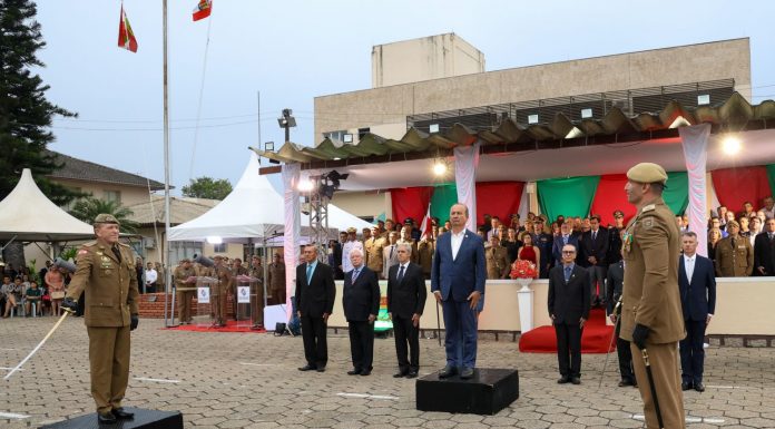 CORONEL EMERSON FERNANDES ASSUME COMANDO GERAL DA POLÍCIA MILITAR DE SANTA CATARINA
