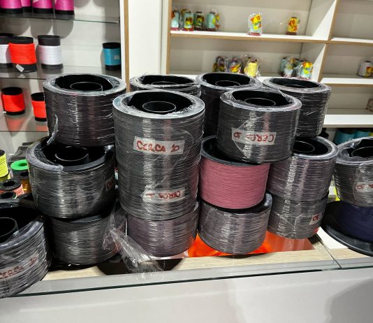 PALHOÇA: APREENDIDAS BOBINAS DE “LINHA CHILENA”