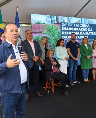 GOVERNADOR JORGINHO MELLO INAUGURA OBRAS DE REVITALIZAÇÃO DA MATERNIDADE DARCY VARGAS DE JOINVILLE