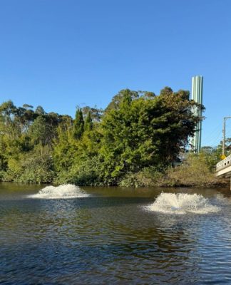FLORIANÓPOLIS INSTALA AERADORES NO RIO DO BRÁS E AVANÇA NA RECUPERAÇÃO AMBIENTAL DE CANASVIEIRAS