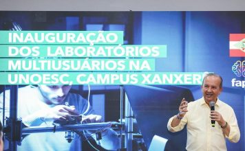 GOVERNADOR JORGINHO MELLO INAUGURA LABORATÓRIOS DE PONTA PARA FORTALECER CIÊNCIA E AGRONEGÓCIO NO OESTE CATARINENSE