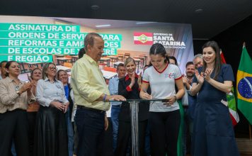 GOVERNO DE SC ANUNCIA R$ 45 MILHÕES EM INVESTIMENTOS PARA ESCOLAS DO OESTE