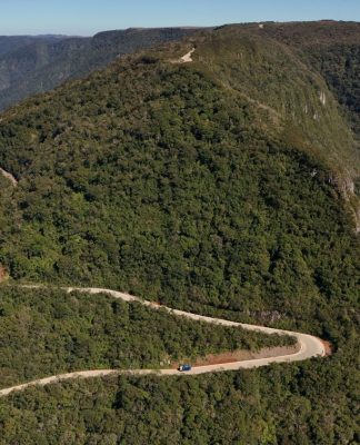 SERRA DO FAXINAL ATINGE 85% DE PAVIMENTAÇÃO VAI LIGAR SANTA CATARINA AO RIO GRANDE DO SUL PELO EXTREMO SUL