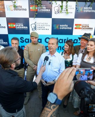 GOVERNO DE SC LANÇA “ESTAÇÃO PRIMAVERA” E CELEBRA AS FESTAS TÍPICAS CATARINENSES