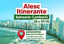 ALESC ITINERANTE CHEGA A BALNEÁRIO CAMBORIÚ PARA ENCERRAR O CICLO DE 2025
